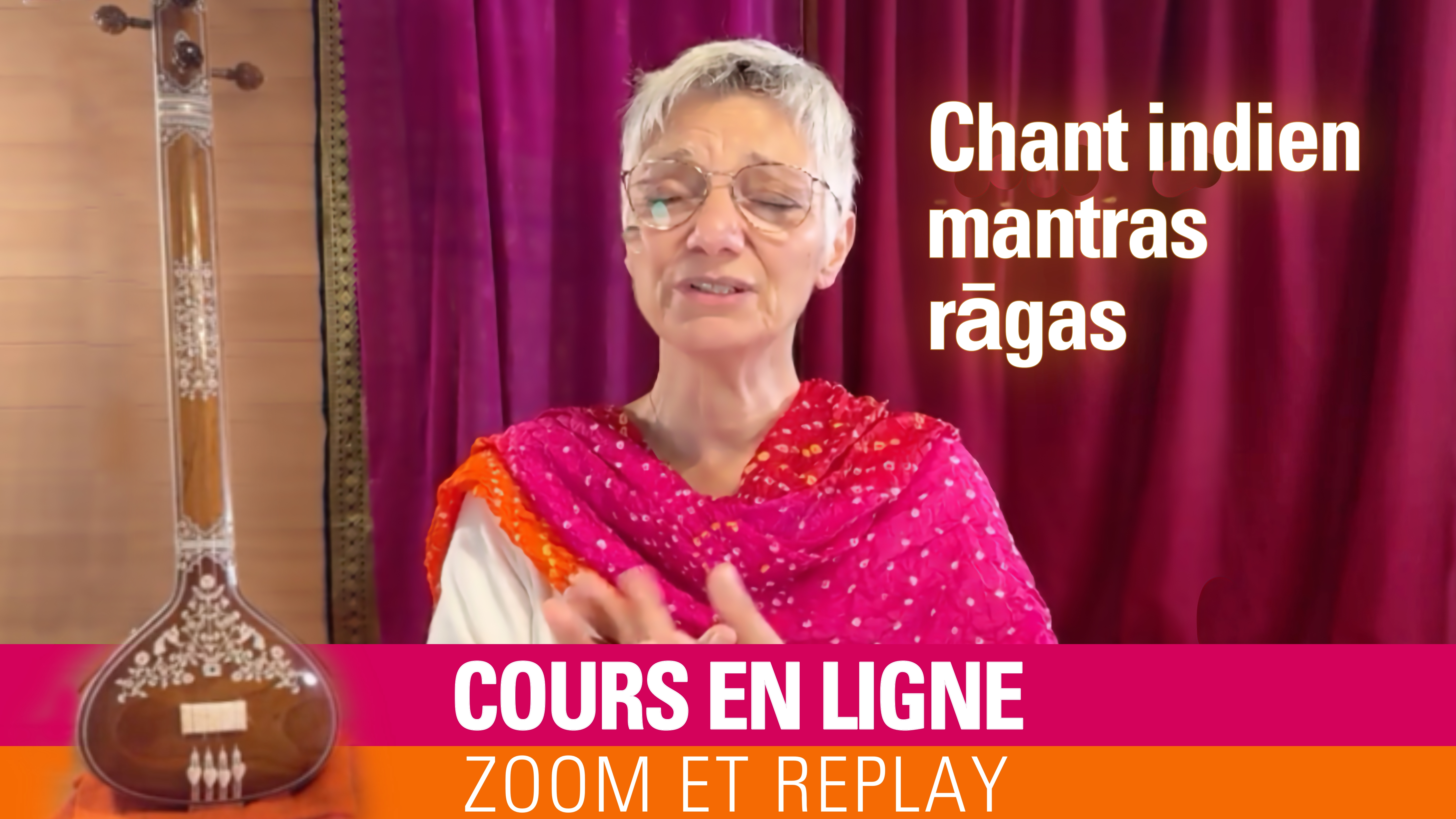 Séances Yoga de la Voix hebdomadaires en ligne par Zoom